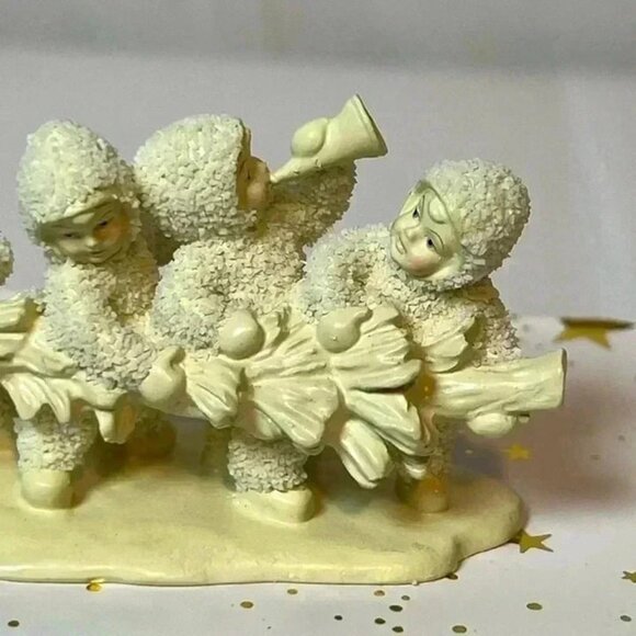 Dept 56 Snowbabies Miniatures Hi Ho Hi Ho To Frolic Lane We Go‎ #76711 With Box - Picture 5 of 9